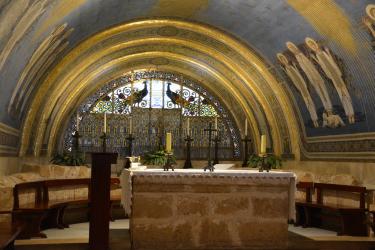 Mont Tabor (40 minutes de l'Oasis) : l'Eglise